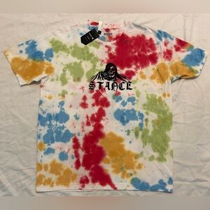 NWT Nathan Kostechko X Stance Unisex Short Sleeve The Crew Tee, Size L